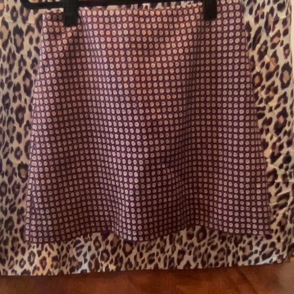 Theory Patterned Mini Skirt 🔥